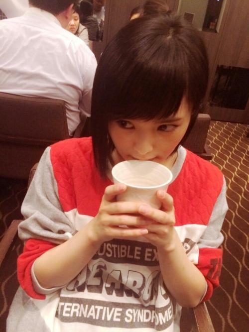 控室のさや姉?可愛かったらRT #山本彩