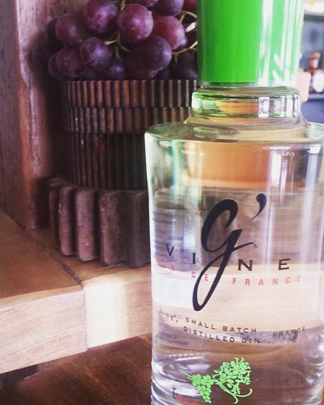 Our #ginuary gin of the day is @GVineGins, served with crushed grapes &amp; tonic 🍇