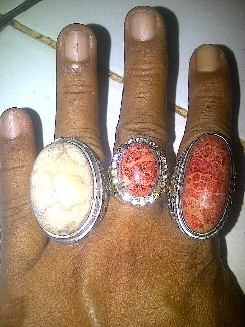 Red-white coral