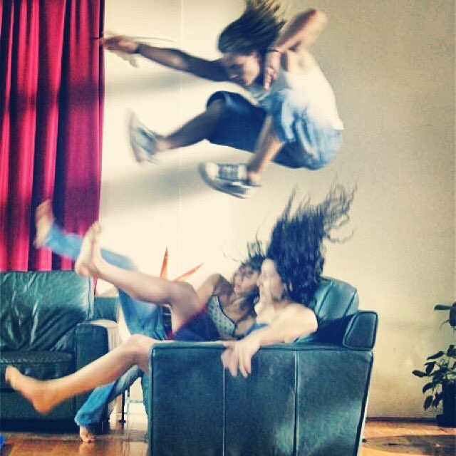 You might as well jump! #donttrythisathome