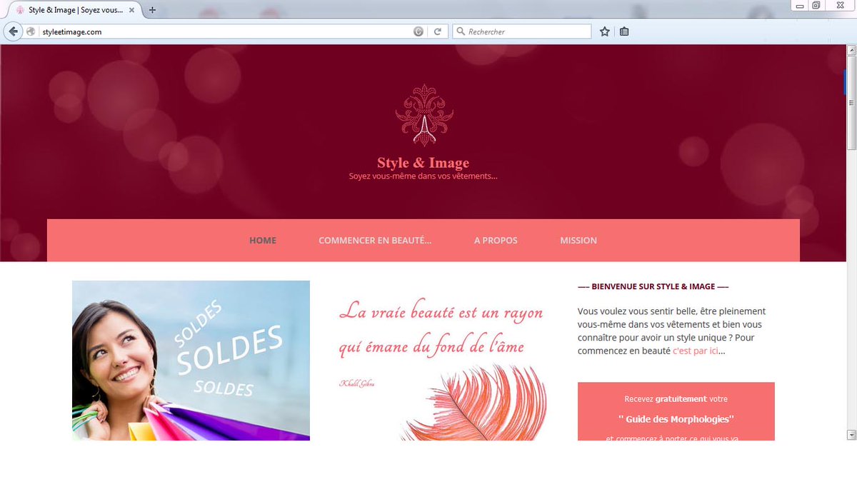 Styleetimage's tweet image. Le blog Style et Image est ouvert ! #nouveaublog