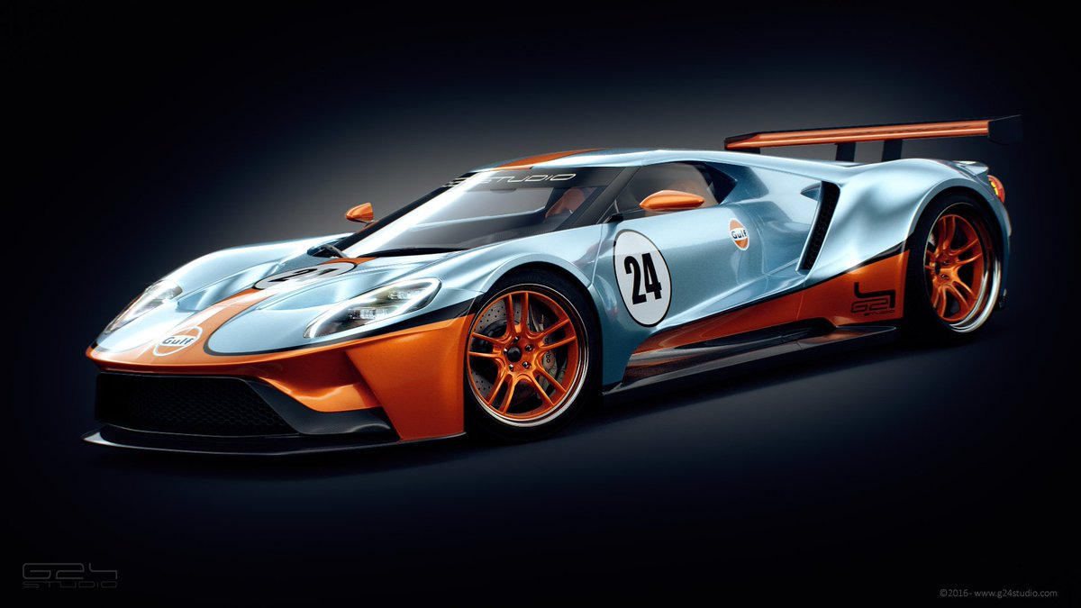 g24_studio's tweet photo. More shots of our custom Gulf #Ford GT 2016, we hope you like it!
#gulf #Racing #motorsports https://t.co/542BYvscKH