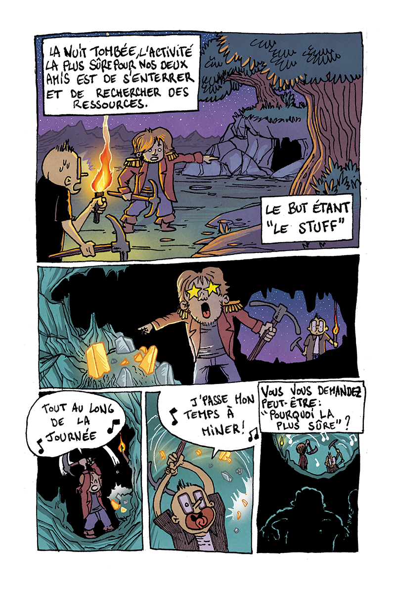 GoxBlog's tweet photo. P13 du #FBcomics : "Le minage !" avec @TheFantasio974 et @RoiLennon couleurs de @KingPingouin1er enfin de l'inédit ! https://t.co/OIifr5aRE7