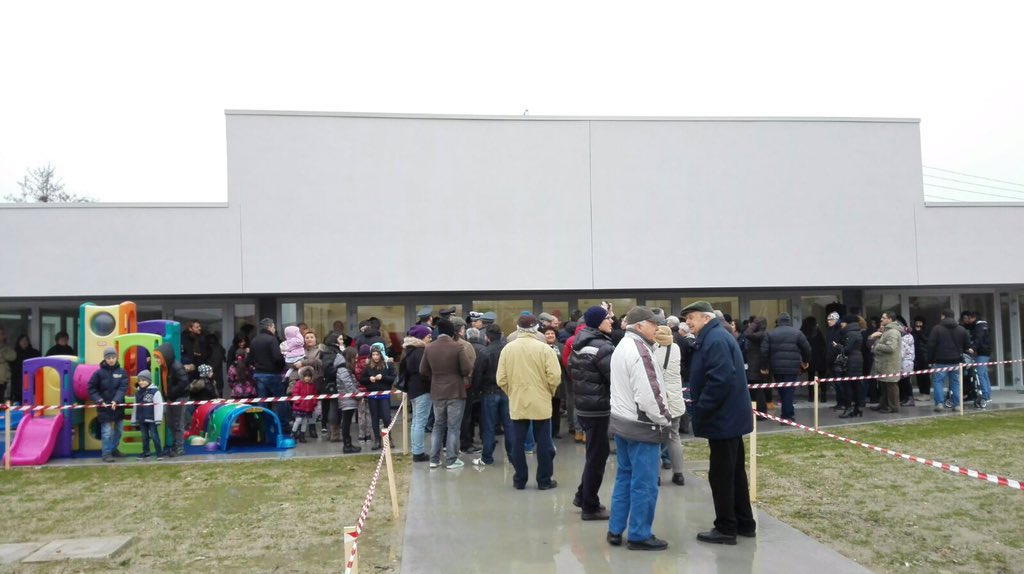 sbonaccini's tweet photo. Inaugurata bellissima nuova scuola infanzia a XXII Morelli di Cento. La ricostruzione post sisma continua. https://t.co/iDD0QoNPjU
