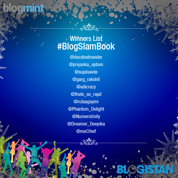 theblogmint's tweet photo. Congratulations! Here's the winners list of #BlogSlamBook contest. Inbox your contact details on our facebook page. https://t.co/nQaMy4xR9M