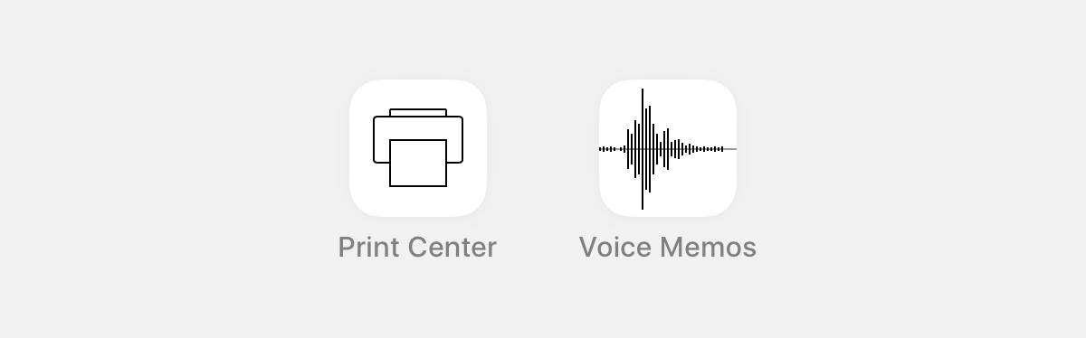 wdtuts's tweet photo. .@eli_schiff presents the “Unofficial Apple Icon Design Awards” #maximumminimalism https://t.co/ngZIiRW9D1 https://t.co/rLk3PVyf2E