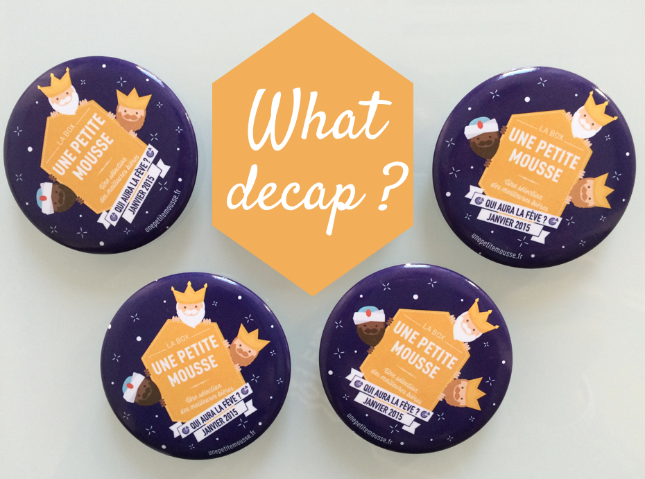 On a besoin de vous! Une légère erreur s'est glissée dans nos décapsuleurs de janvier...une idée pour les utiliser?