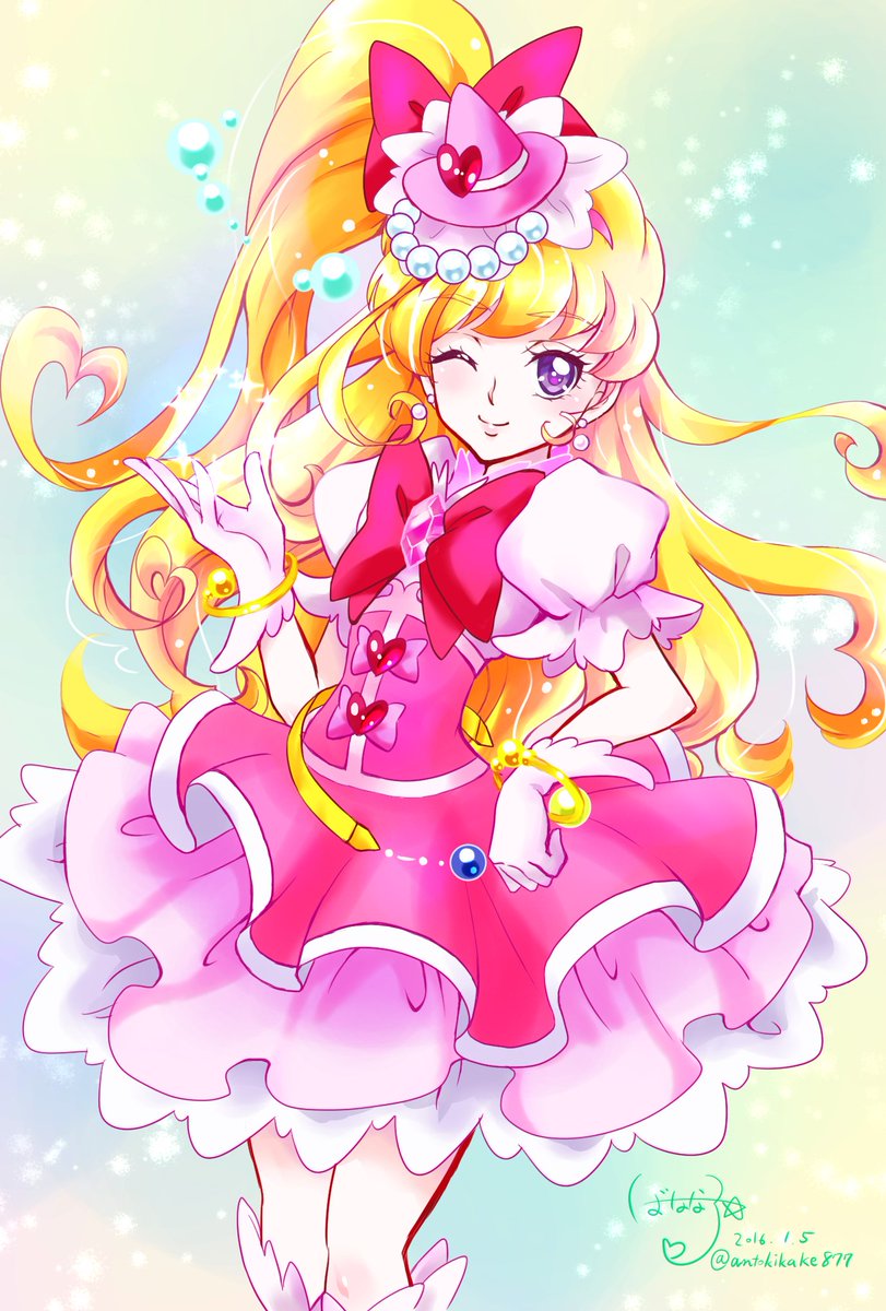 村名ばなな子 キュアミラクル描きました デザインものすごく好みです 来期主人公は方言っ子であることを勝手に期待しちゃっててオラはもうワクワクもんだぁ んだ んだぁ T Co Lichwzbl1p