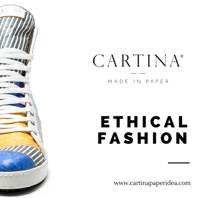 Fashion and sustainability? Cartina, the right way! #madeinpaper #shoes