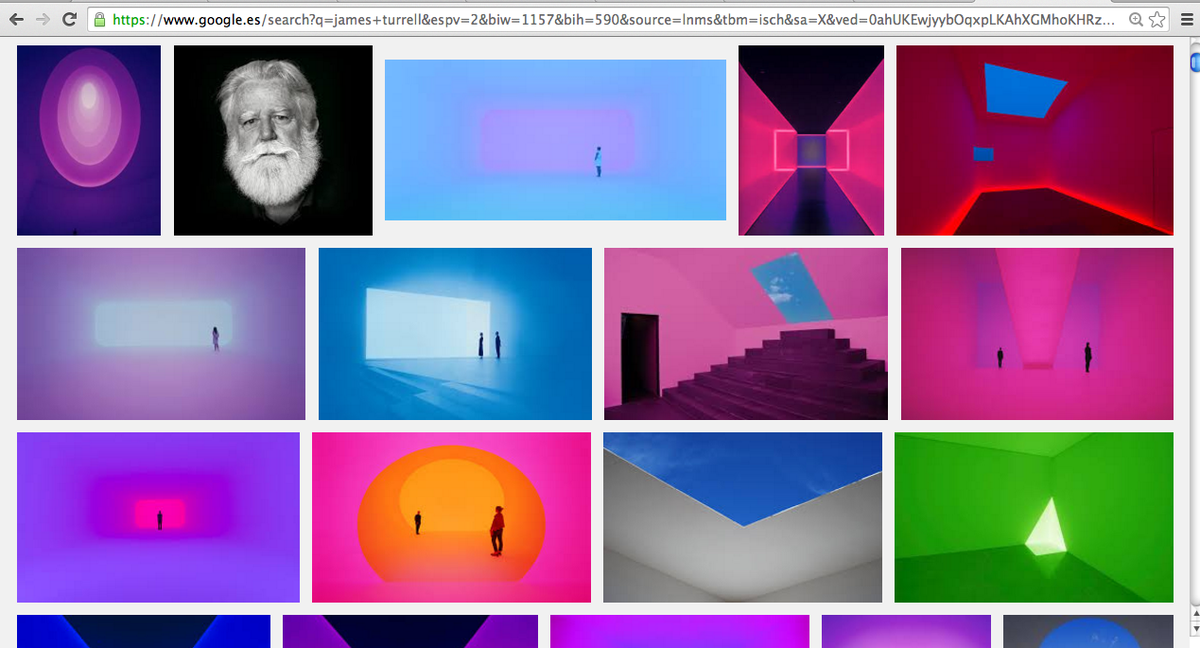 CaminoRoman's tweet photo. James Turrell es colega de Drake fijo #googlelook https://t.co/T8Yde189GB