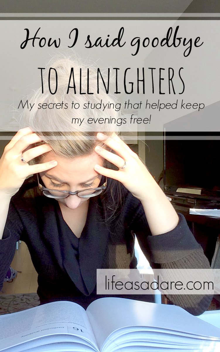 BestCollegeTips's tweet image. How I said goodbye to all-nighters buff.ly/1mCczRp #college #study