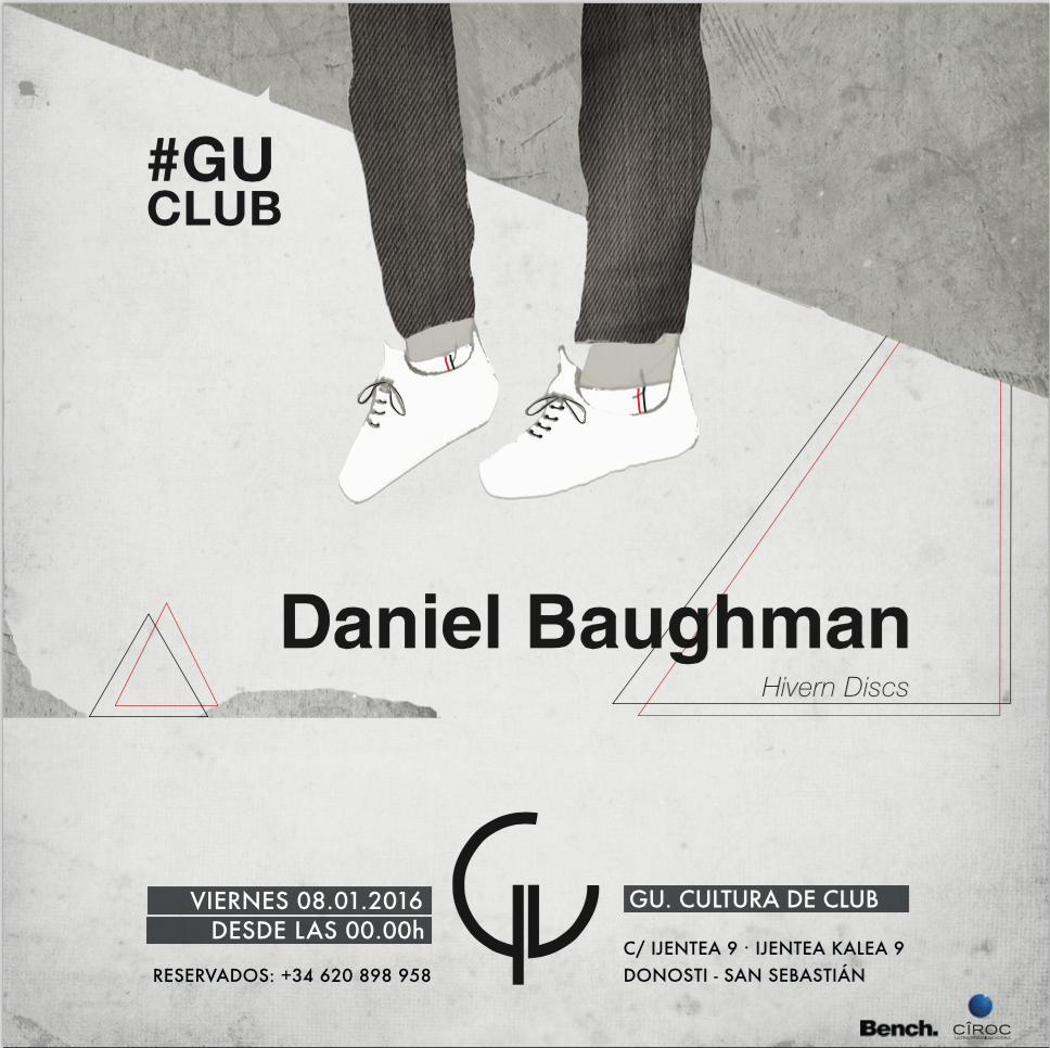 #GUclub
Este VIERNES 8ENE <a href="/danibaughman/">Daniel Baughman</a>, de <a href="/HivernDiscs/">Hivern Discs</a>
La música que nos gusta #clubbing 

facebook.com/gusansebastian…
