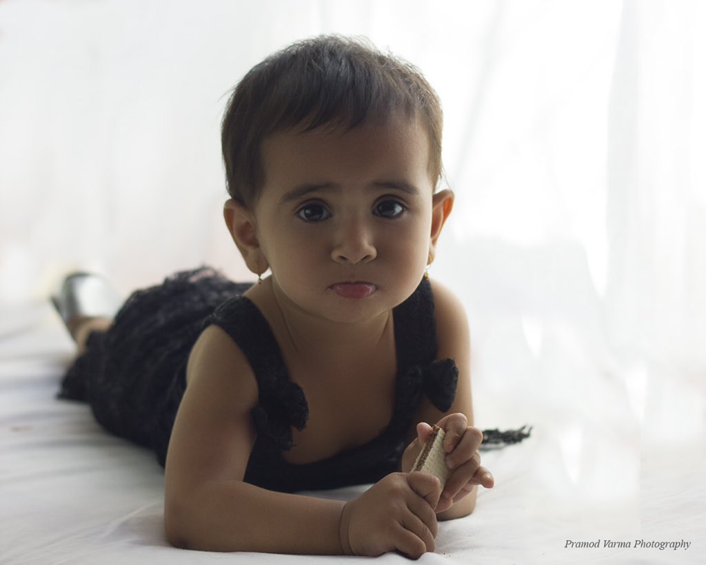 VarmPram's tweet image. Baby Portrait- Sweet Vihana