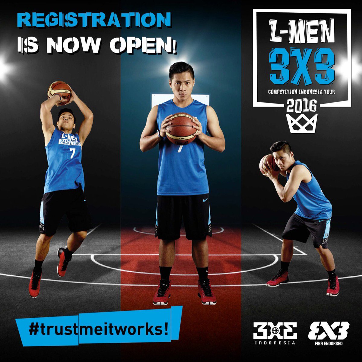 LMenMDN's tweet photo. Daftarkan tim kamu segera di @lmen 3x3 https://t.co/iF5kA3fPO5