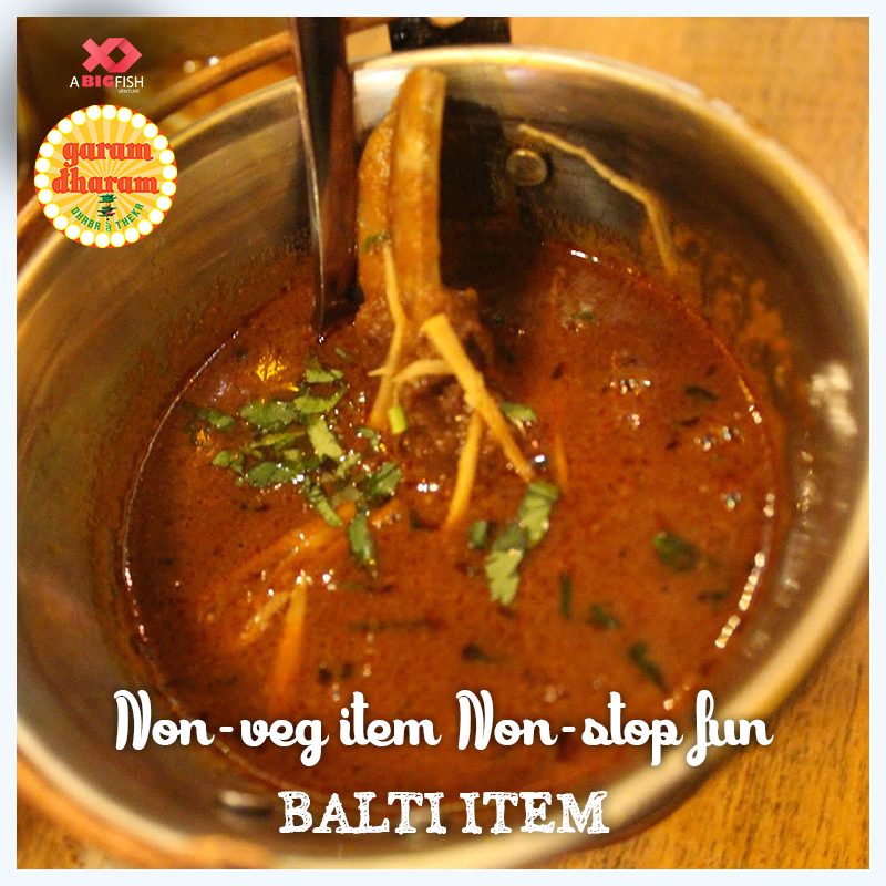 GaramDharam_GD's tweet photo. Non-veg Item Non-stop Fun.
#garamdharam #dhaba #northindian #cuisine #drinks #theka #fooditems #baltimeat #zomato https://t.co/oHpERNduX5