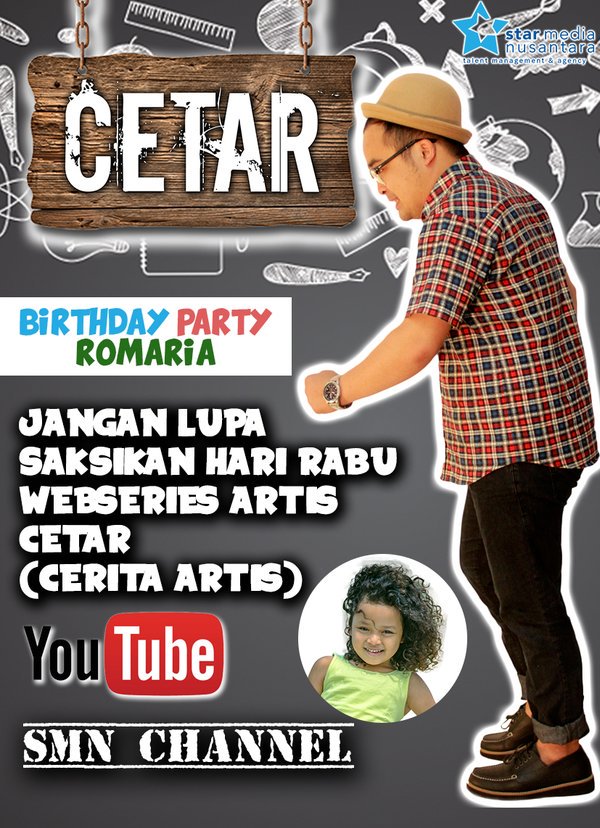 Gimana ya serunya Birthday Party @romariasimbolon? Tungguin episode terbaru dari #CetarSMN besok! <a href="/ValdaMCI4/">Valda Rompas</a>