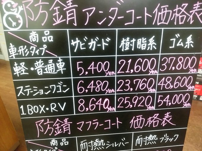 新車購入時に下回りの防サビ対策は必要 錆の原因 影響 サービス内容 種類の調査まとめ クラッチ