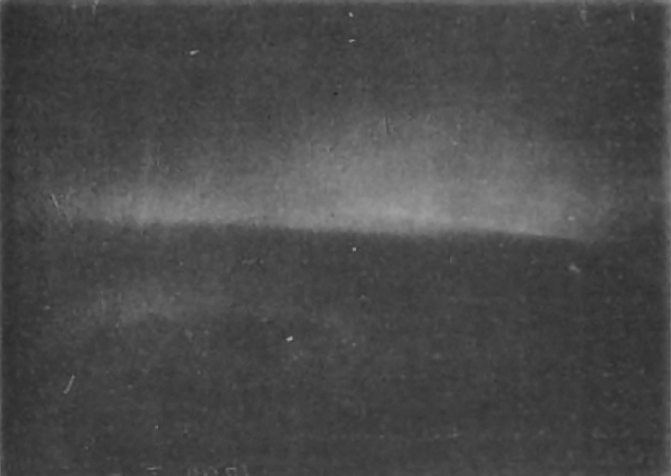 The first extant photograph of the aurora, taken on January 5, 1892 by Martin Brendel