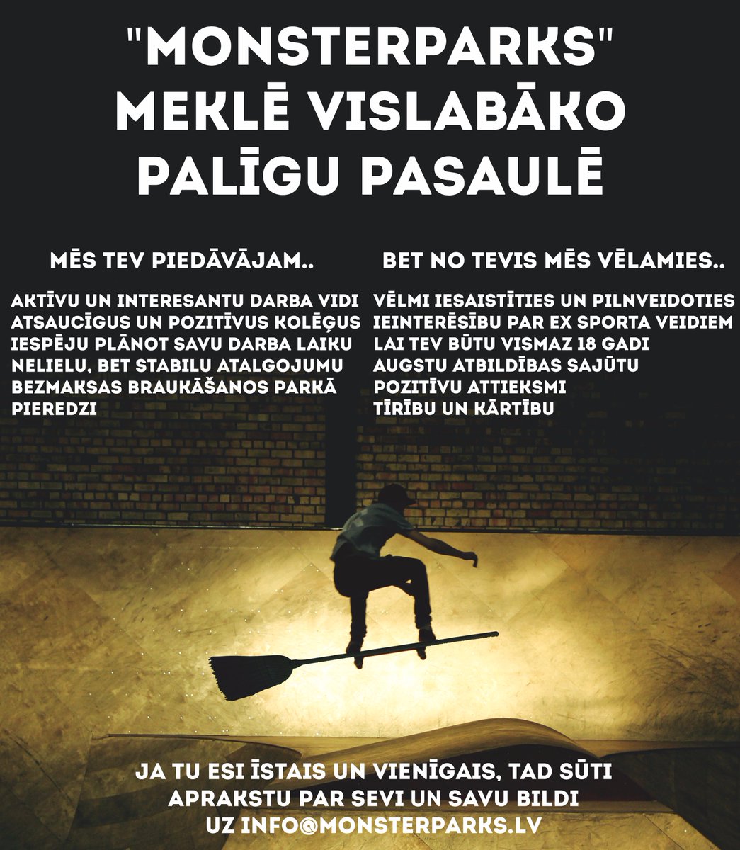 MEKLĒJAM VISLABĀKO PALĪGU PASAULĒ!!! (vairāk info plakātā)