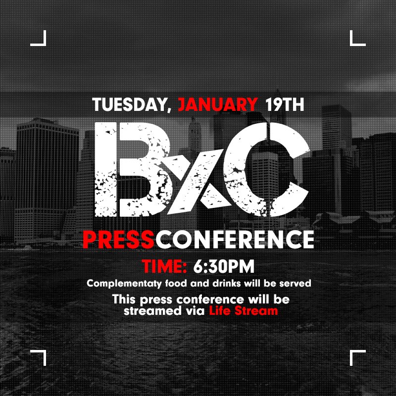 Sent an email inquiry but no response. We're looking for outlets to attend. <a href="/helpareporter/">Help a Reporter Out</a>  bxcpressconference.splashthat.com