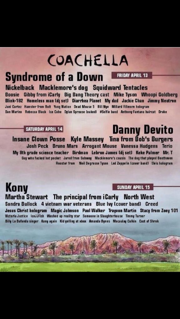 PeteTheCreator's tweet image. Definitely have to go to Coachella  now.  #icejjfish