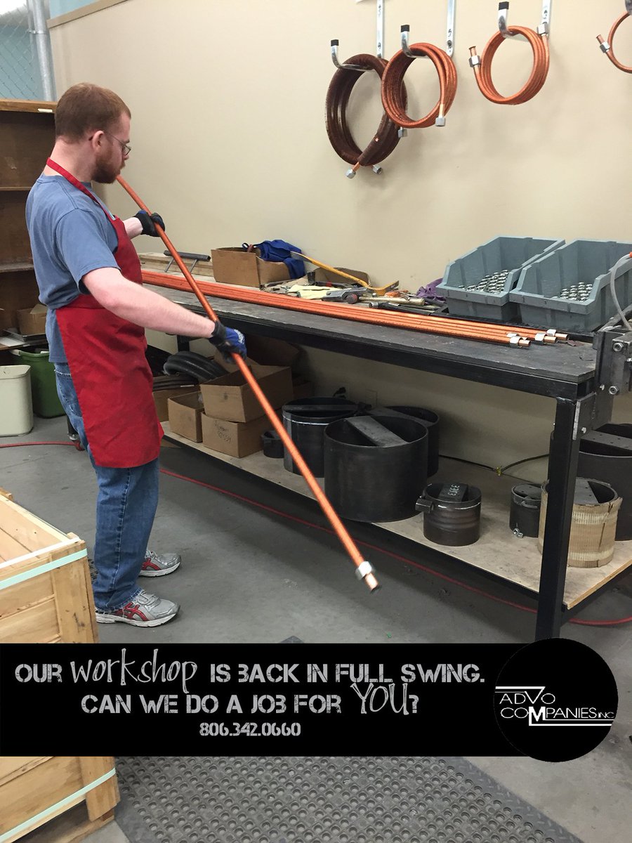 AdvoCompanies's tweet image. We are back at work after the holidays. Is there a job we can do for you? 806.342.0600 #workshop  #wecandoitALL