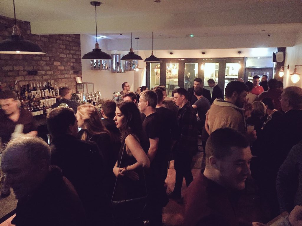 Platform3_PLF's tweet photo. Few snaps from our soft opening everyone enjoying the #cocktails #platform3 https://t.co/eNvUNMfitI