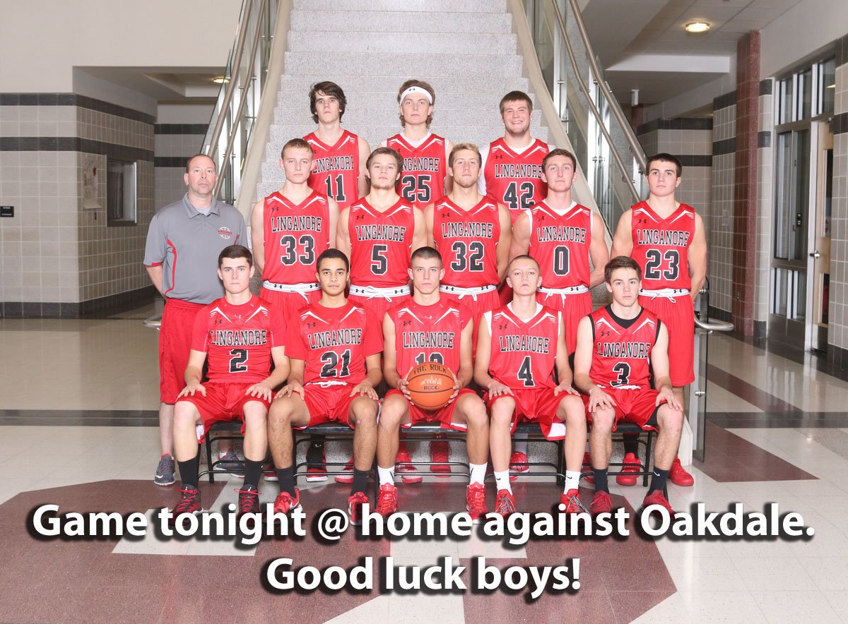 Linganore Lance🦃🍂🍗 on Twitter "Good luck to boys basketball as they