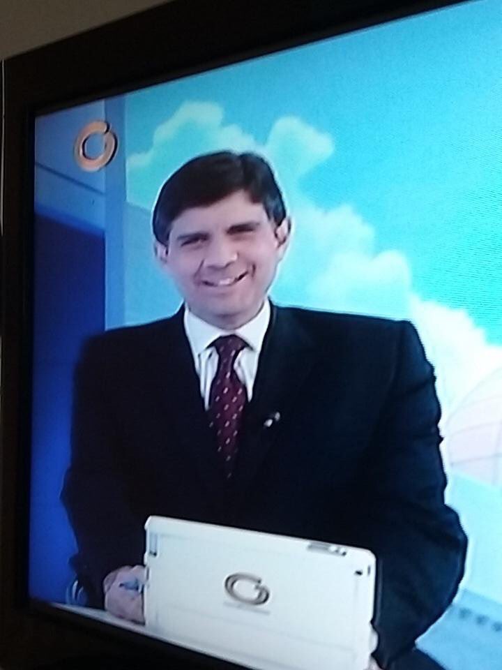 GVcensurado's tweet image. Recuerden que este periodista es del Globovision antiguo, por algo está feliz