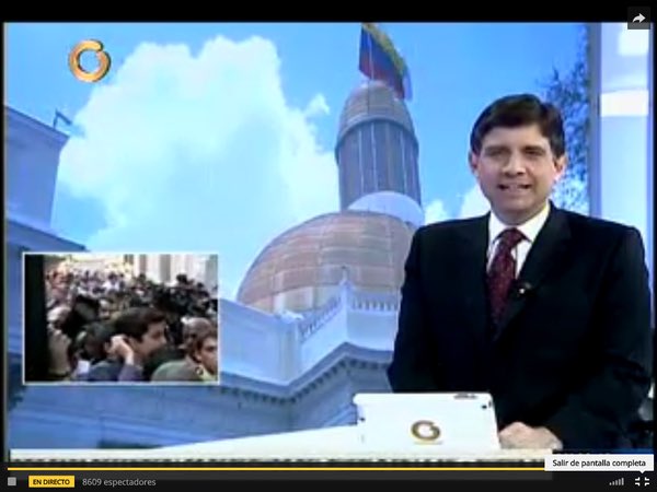 GVcensurado's tweet image. Recuerden que este periodista es del Globovision antiguo, por algo está feliz