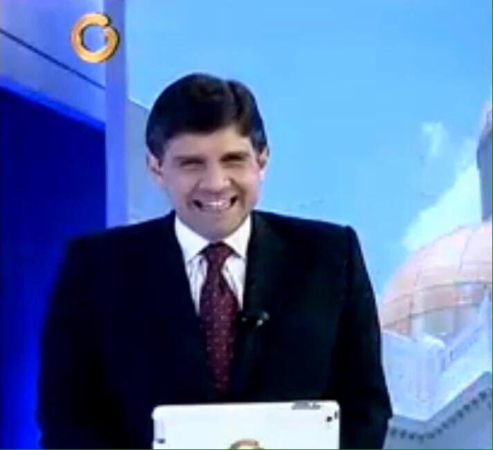 GVcensurado's tweet image. Recuerden que este periodista es del Globovision antiguo, por algo está feliz