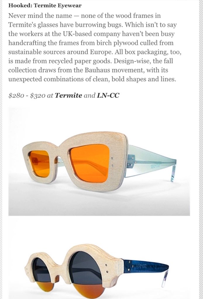 Hooked: Termite Eyewear hintmag.com/post/hooked-te… via <a href="/hintmag/">Hintmag.com</a>