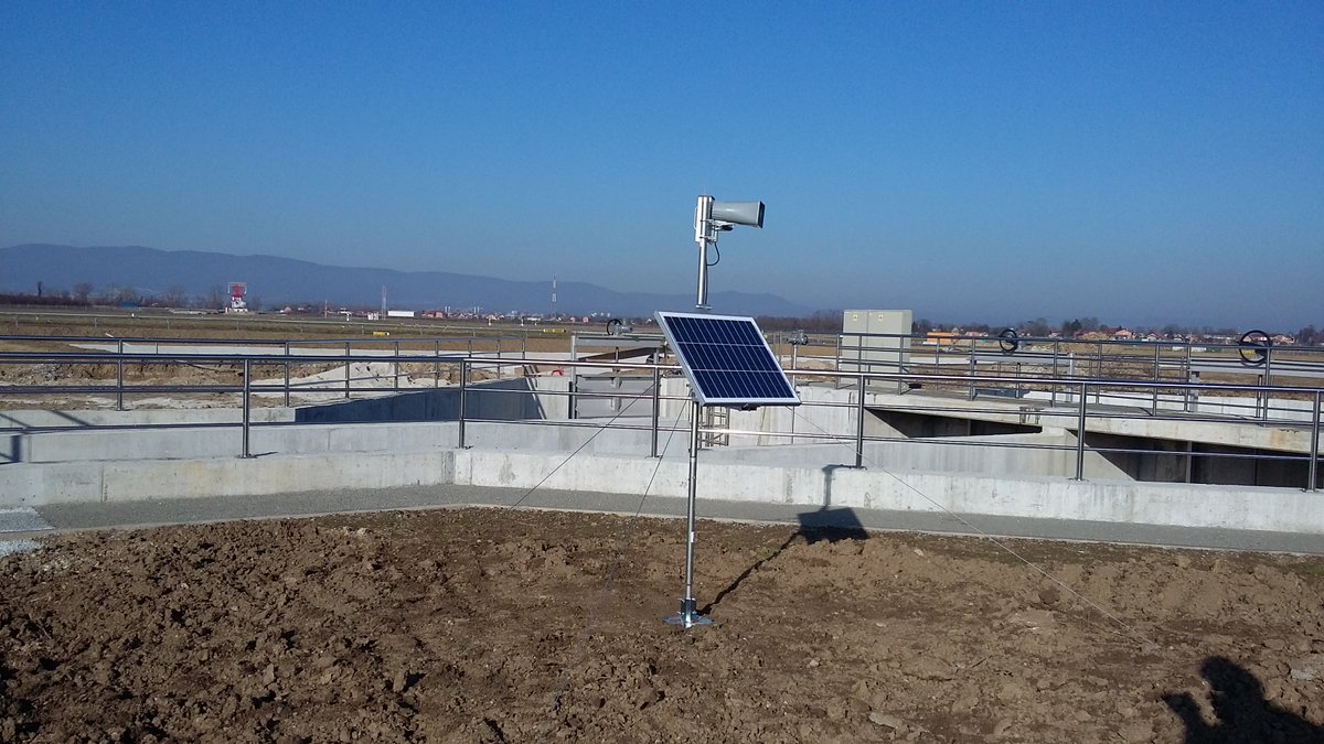 FEsplat's tweet image. Un effaroucheur KRYOS-AERO Lutte aviaire est installé par BESTWARDEN au nouvel Aéroport de ZAGREB/CROATIE. Dec. 2015