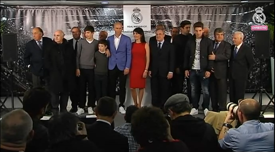 MrLinguai's tweet photo. The Zidane family &amp; Real Madrid board after announcement of Zidane as new Boss #meongh
 https://t.co/qdIzDyDmLv https://t.co/naJekyjmPn