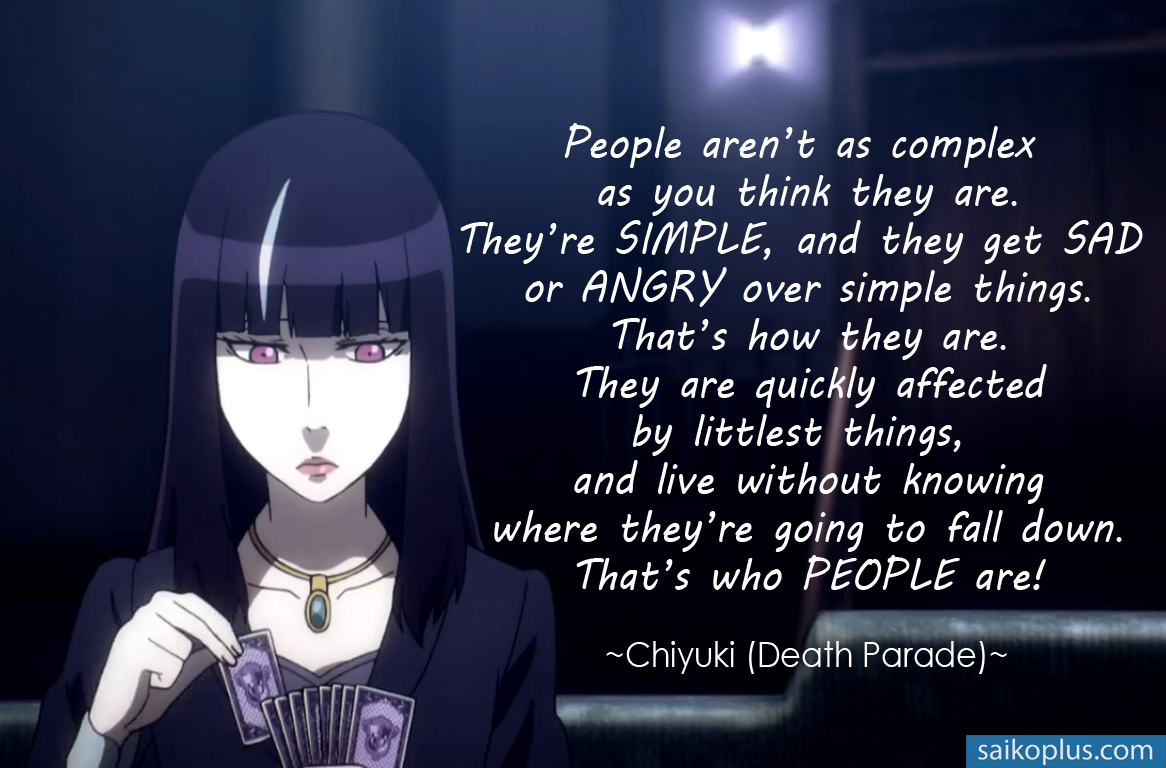 The 10+ Best Death Parade Quotes