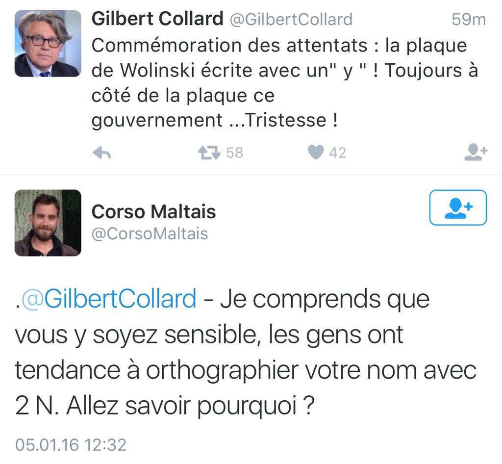 ArnaudBedat's tweet image. Mon éclat du rire du jour. Collard en colère? Un internaute lui répond. #CharliePasMort #Wolinski