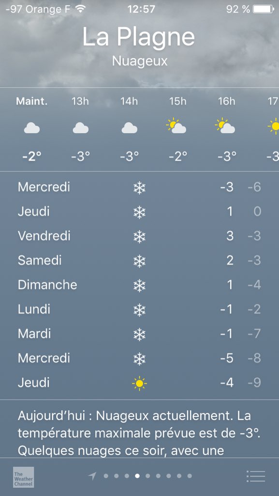 LocLaPlagne's tweet photo. Euh ... On en parle ? #neige #snow #ski https://t.co/1W8Nhy5HUo