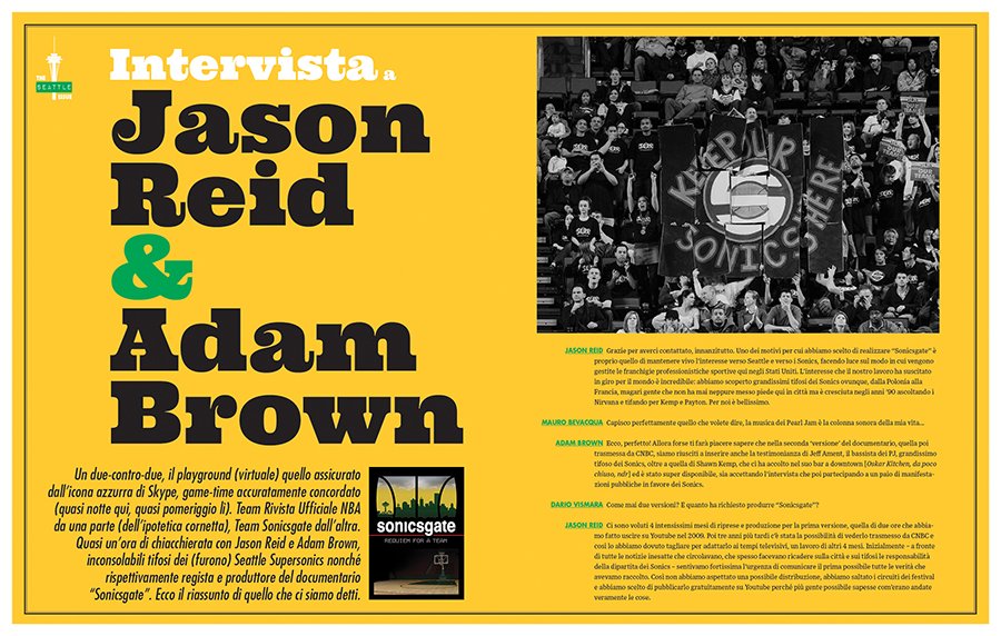buckets_mag's tweet photo. Nel numero in edicola trovate una lunga intervista sul controverso trasferimento dei Sonics a OKC #SeattleIssue https://t.co/yR07wuN7gY