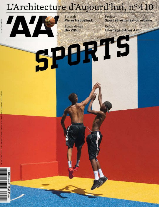 #urbanspa reseña en el último número de AA #LArchitecturedAujourdhui  Nº410 Sports larchitecturedaujourdhui.fr
