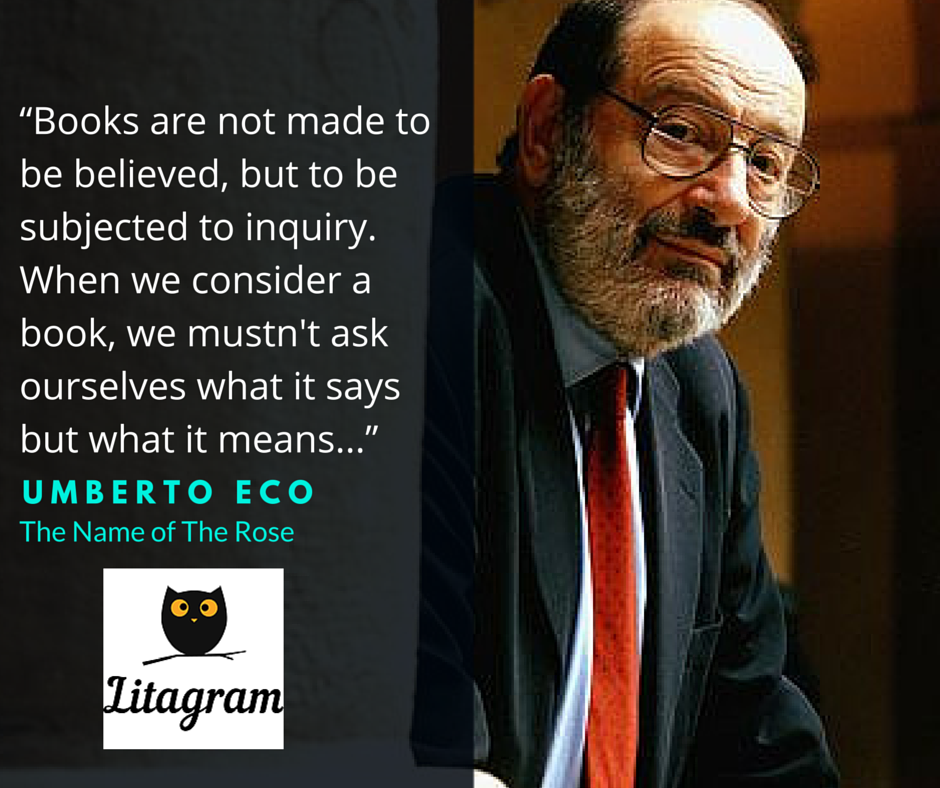 litapress's tweet photo. One of the greatest writers to emerge from #Italy, #UmbertoEco celebrates his birthday today! #Literature #Books https://t.co/BP7JR2h83d
