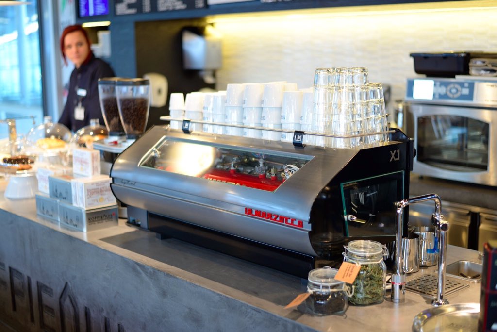 Our new #custom #lamarzocco #linealove #x1 #byzink installed at 't Koffiehuis <a href="/AV_UtrechtCS/">AV_UtrechtCS</a>