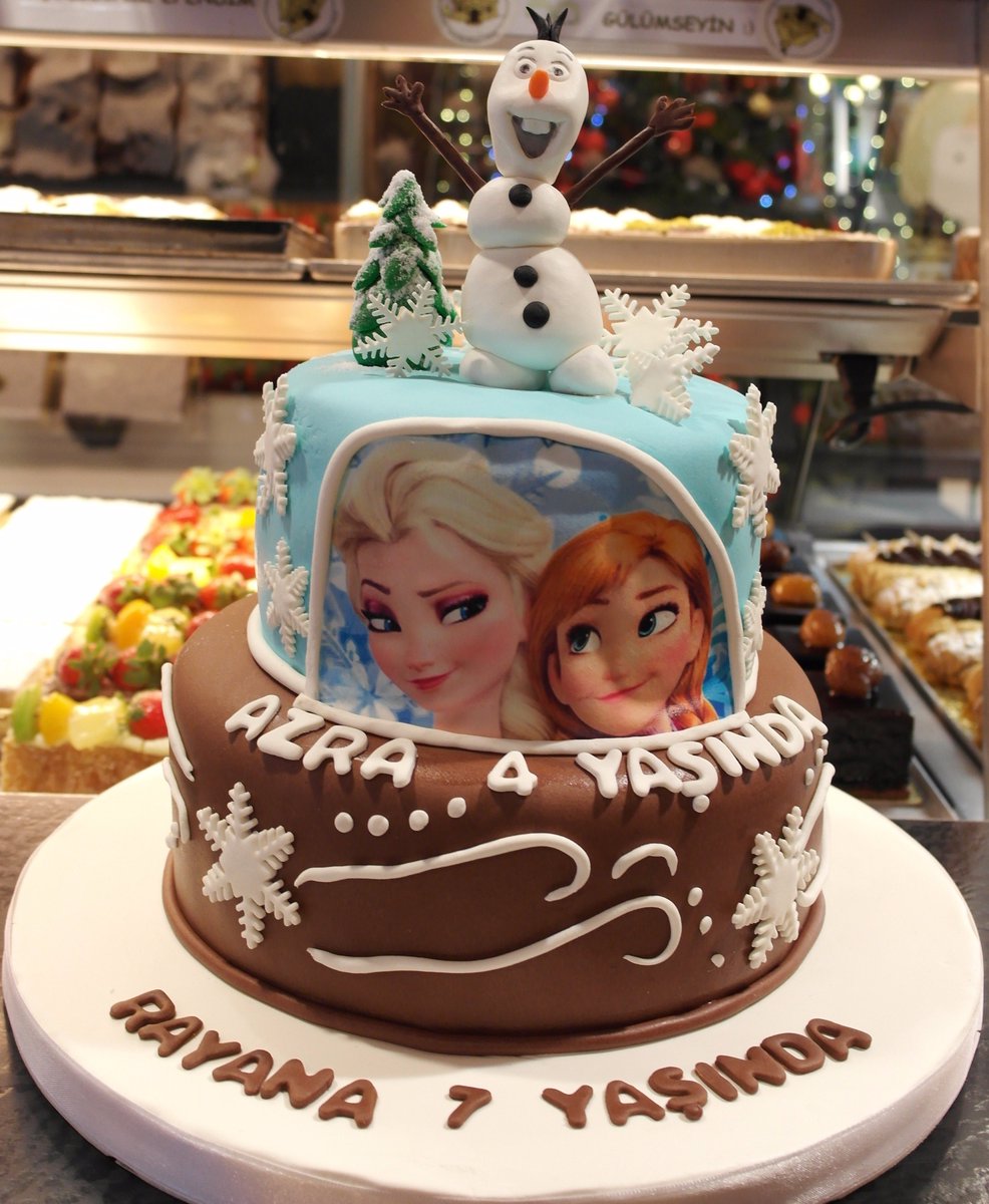 Backhaus_TR's tweet photo. Karlar Ülkesi’nin güzelleri; Rayana ve Azra’ya güzel yıllar dileriz 🎂🎁 #backhaus #cake #dogumgunu #karlarülkesi https://t.co/1vN37WidJM
