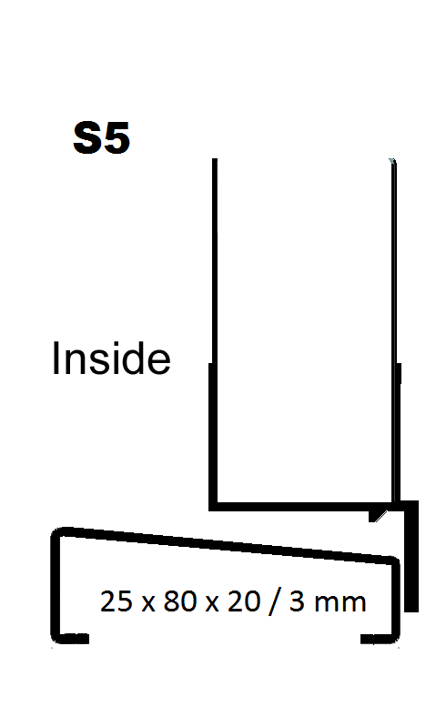 S5 - new universal SHD threshold profile
Suitable for cars
Perfect sealing
Sloping surface
Comes as standard.