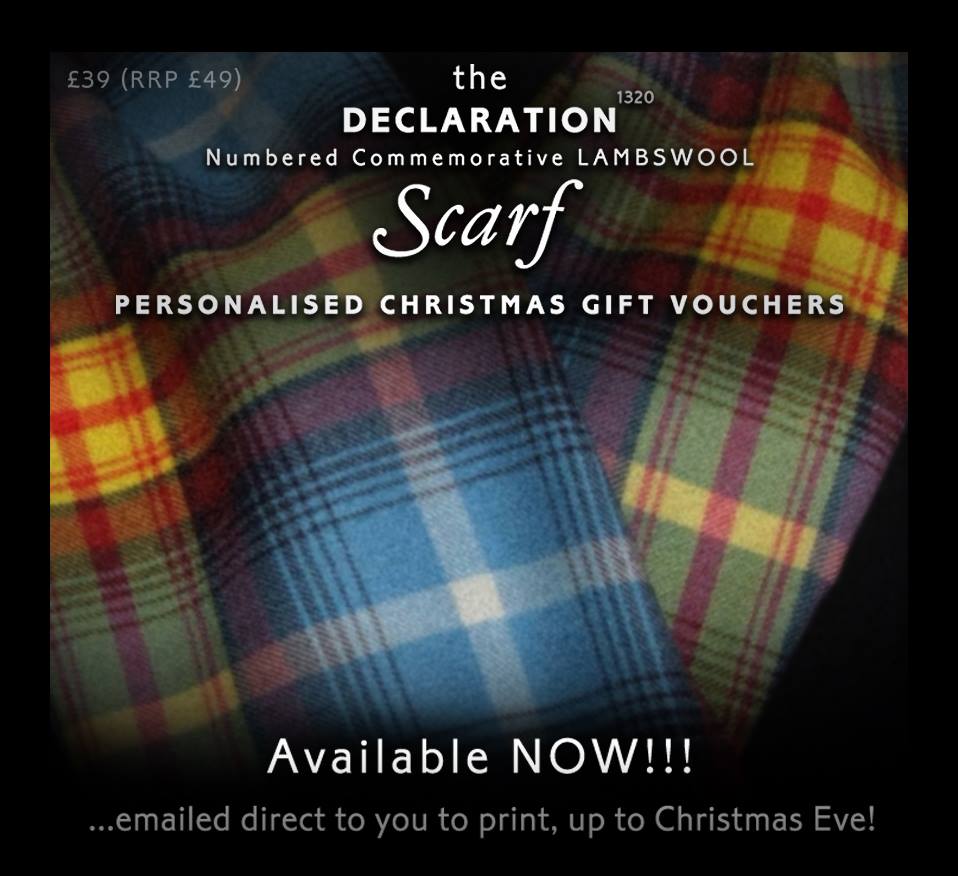 CumbernauldDeal's tweet photo. Save 20% on the #Declaration Of #Scotland #Tartan Lambswool #Scarf #GiftVouchers #Christmas https://t.co/7bbCWecYHG https://t.co/9uOuJMspYb