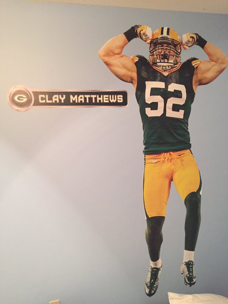 SpoderologyLimp's tweet image. Green Bay packers fathead @FaZeCarlll