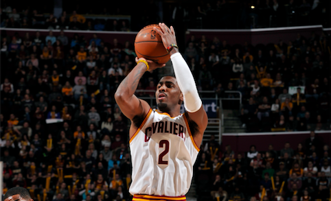 NBATV's tweet photo. .@KyrieIrving notched a season-high 25 pts in a @cavs' win over the @Raptors.  

RECAP: https://t.co/QmQNYGOqVJ https://t.co/dbMvpDedQE