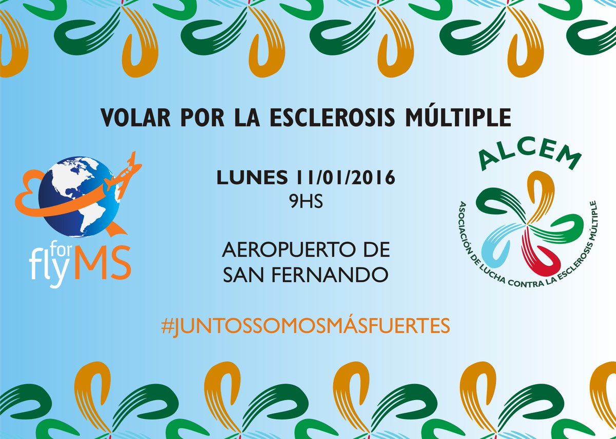 ALCEMok's tweet photo. LOS ESPERAMOS! #FLYFORMS @Fly4MS #JUNTOSSOMOSMASFUERTES https://t.co/pr9Y9dC27q
