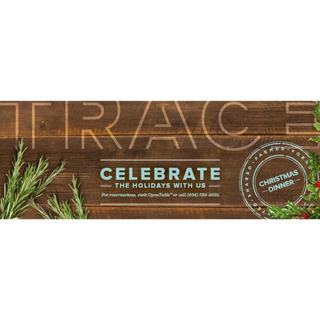 WAtlMidtown's tweet image. Get rid of that apron and head over to @TRACEAtlanta for Christmas dinner! Call 404.724.2550 to reserve a table.