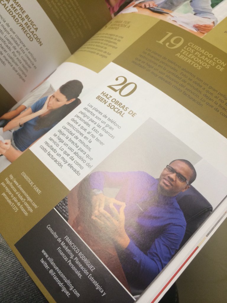 ifranrodriguez's tweet photo. Gracias a @SomosMagazine2 por publicar mi artículo sobre #finanzaspersonales en su última edición. https://t.co/AM6omgkvK1