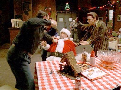 Sep and Michel over Christmas dinner.  @ScottJones1972